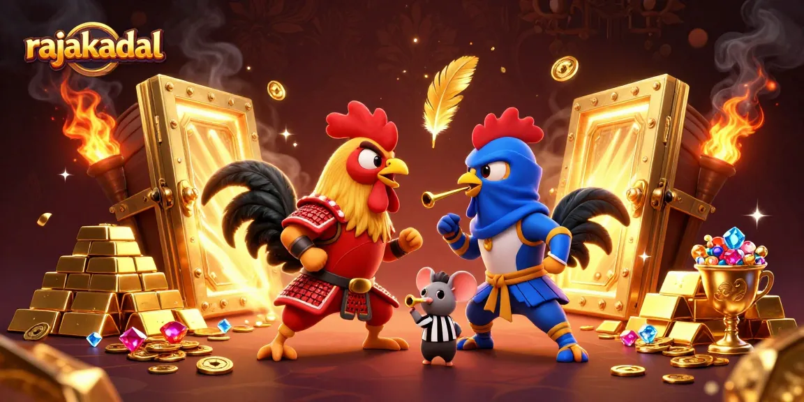 Rasakan keseruan pertarungan antara ayam dua dimensi di rajakadal dengan elemen kasino yang kaya.