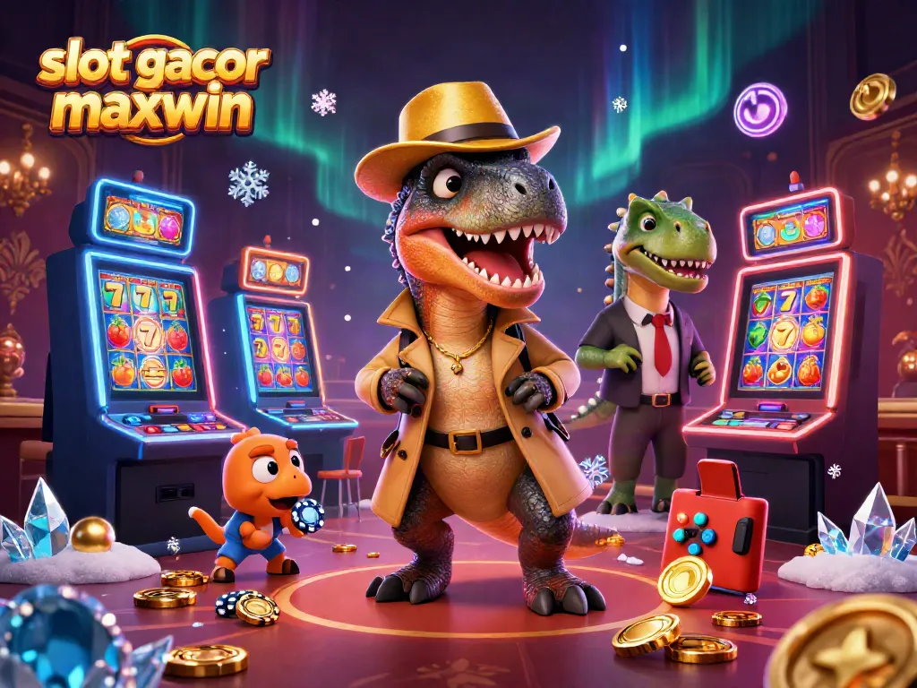 Experience the excitement of slot gacor maxwin with thrilling 3D characters and dynamic casino elements.