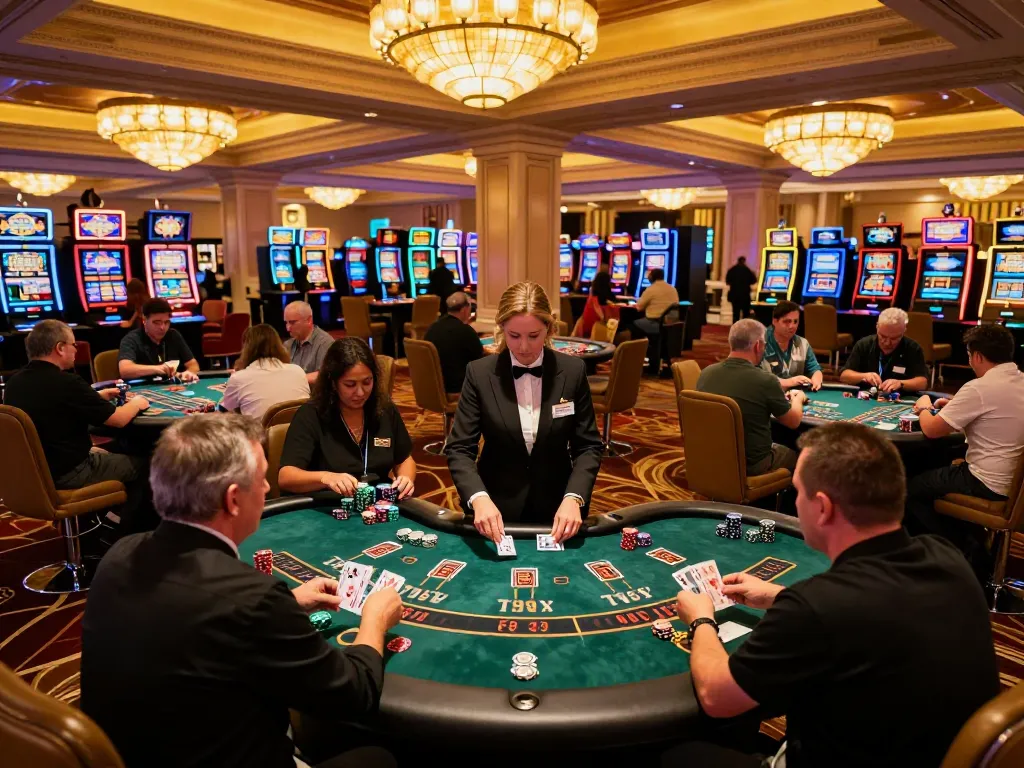 Experience thrilling blackjack action at the official website of a premier casino venue.