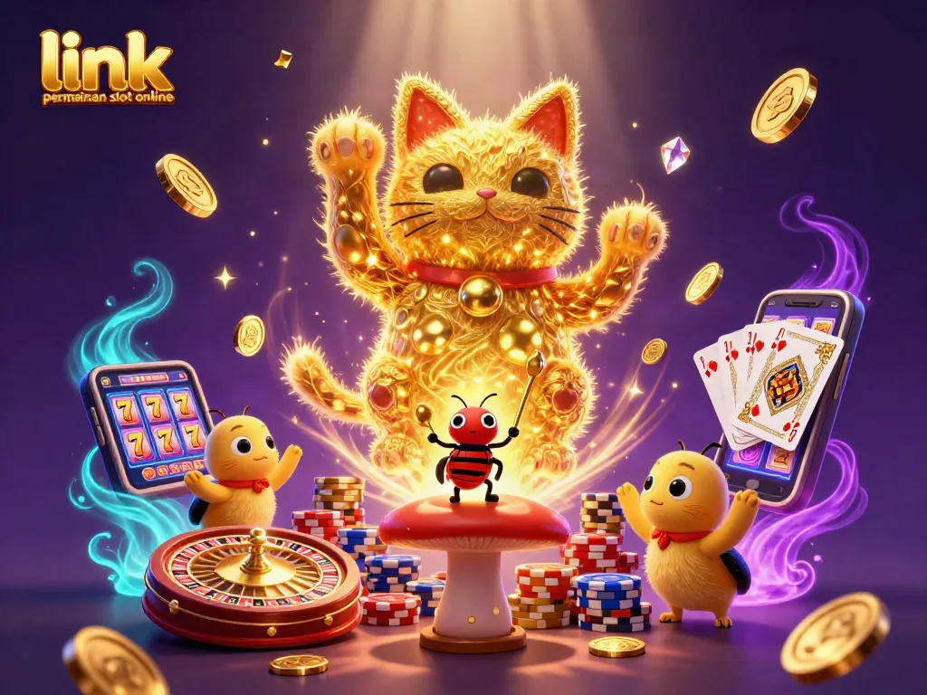 Link permainan slot online menarik dengan simbol keberuntungan dan aksi mengesankan.