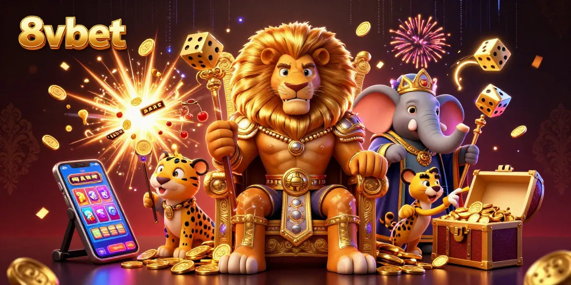8vbet lions gather to showcase stunning 3D casino adventure