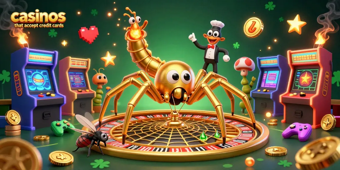 Experience the thrill at casinos that accept credit cards with exciting game characters and vivid casino elements.