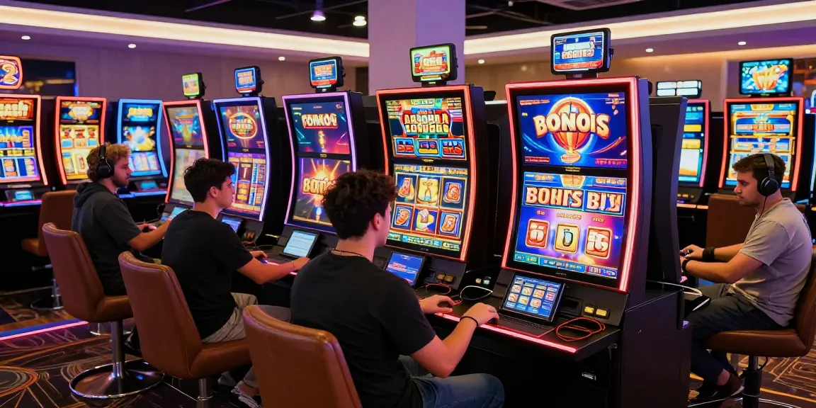 Experience the thrilling atmosphere of Bonus Buy Slots at https://palacetrust.org.uk/ with players engaging and colorful gaming screens.