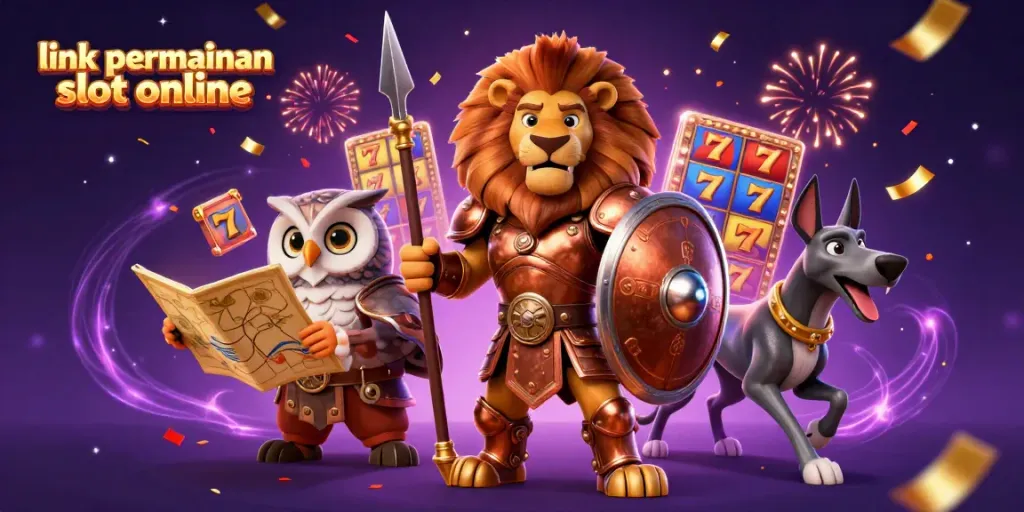 Menangkan hadiah besar dengan link permainan slot online yang mengesankan dan karakter yang penuh semangat.