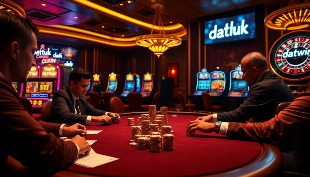 Rasakan sensasi menang di poker dengan 'datuk win' di kasino mewah.