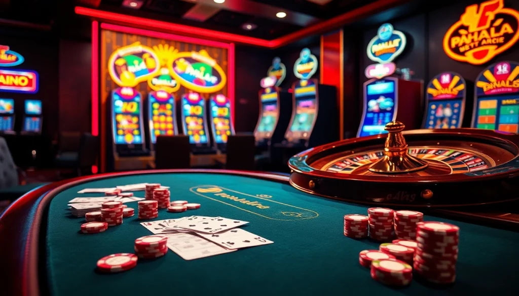 Engage in the thrills of pahala4d as players enjoy high-stakes poker and lively roulette action.